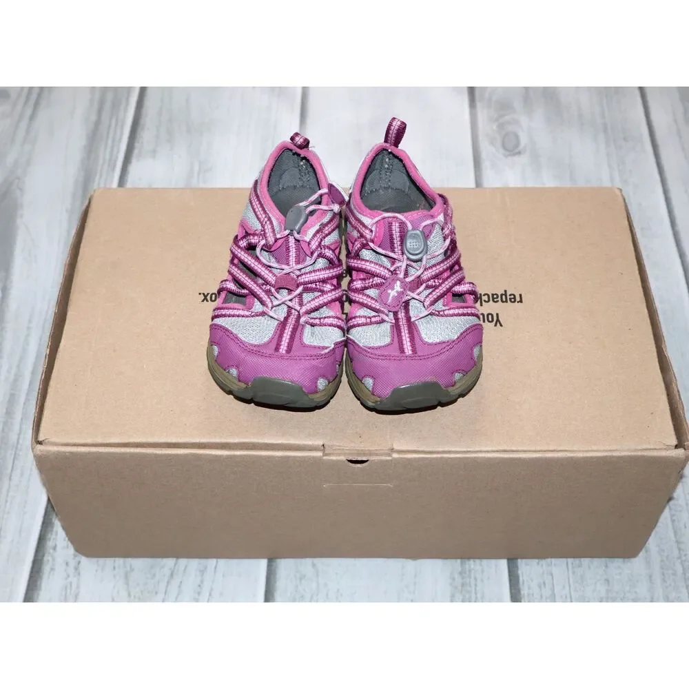 Chaco Kids Junior Performance Footwear Hiking Shoes Purple & Gray Size 11 EU 29